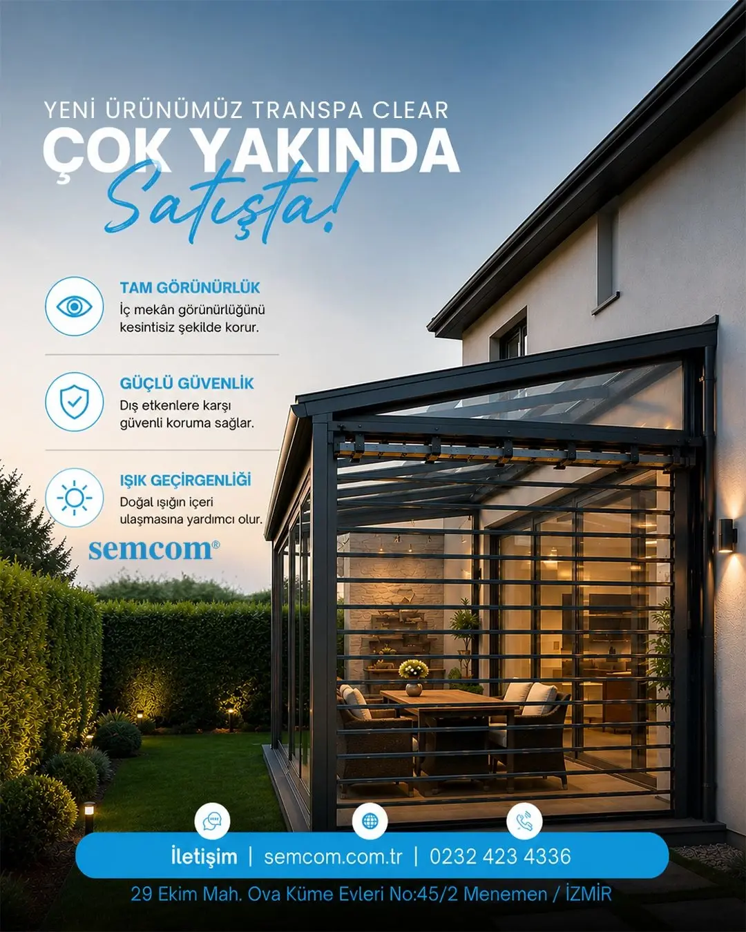 Transpa Clear Satışta